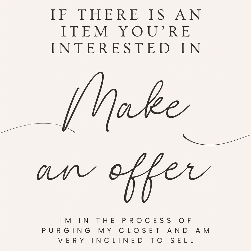 Closet Clear Out